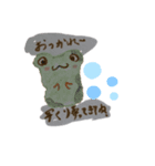 色鉛筆と落書き（個別スタンプ：1）