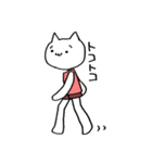 運動するねこ（個別スタンプ：6）