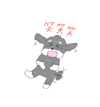 ゆる〜いかわいいシュナウザーたち（個別スタンプ：6）