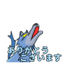 ペンギンの耳 40.2「オオカミ 普段使い」（個別スタンプ：5）