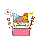 アイスちゃんの日常ごあいさつ2（個別スタンプ：3）
