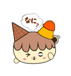アイスちゃんの日常ごあいさつ2（個別スタンプ：7）