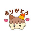 アイスちゃんの日常ごあいさつ2（個別スタンプ：19）