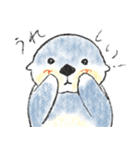 ぷくぷくほっぺのラッコさん（個別スタンプ：9）
