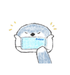 ぷくぷくほっぺのラッコさん（個別スタンプ：17）