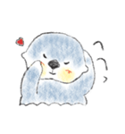 ぷくぷくほっぺのラッコさん（個別スタンプ：21）