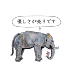 シュールな動物（日常）（個別スタンプ：10）