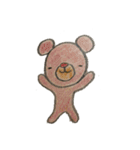 クレヨンで描いた手書きスタンプです（個別スタンプ：7）