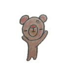 クレヨンで描いた手書きスタンプです（個別スタンプ：9）