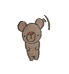 クレヨンで描いた手書きスタンプです（個別スタンプ：14）