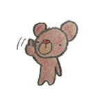クレヨンで描いた手書きスタンプです（個別スタンプ：18）