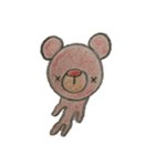 クレヨンで描いた手書きスタンプです（個別スタンプ：19）