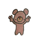クレヨンで描いた手書きスタンプです（個別スタンプ：20）