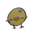 クレヨンで描いた手書きスタンプです（個別スタンプ：34）