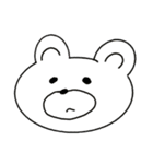 シュールなアニマルたち（個別スタンプ：1）