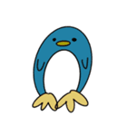 シュールなアニマルたち（個別スタンプ：3）