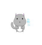 チンチラの日常。（個別スタンプ：15）
