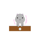 チンチラの日常。（個別スタンプ：24）