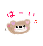 ふんわりくまちゃん♡日常♡お出かけ（個別スタンプ：37）