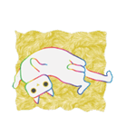 くろネコ、しろネコ、にゃーにゃーにゃー（個別スタンプ：10）