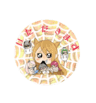 黒猫芹華と楽しい仲間（個別スタンプ：10）