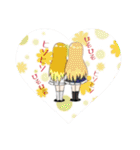 黒猫芹華と楽しい仲間（個別スタンプ：11）
