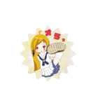 黒猫芹華と楽しい仲間（個別スタンプ：15）