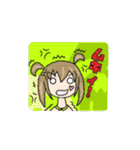 黒猫芹華と楽しい仲間（個別スタンプ：19）