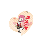 黒猫芹華と楽しい仲間（個別スタンプ：24）