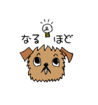 ブリュッセルグリフォンちゃん①（個別スタンプ：15）