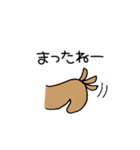 ブリュッセルグリフォンちゃん①（個別スタンプ：32）