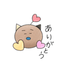 あおはなネコのほのぼの生活（個別スタンプ：3）