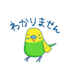 日常系ゆるーいセキセイインコ（個別スタンプ：27）