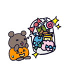 【秋・ハロウィン】どうぶつたちの世界（個別スタンプ：13）