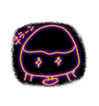 ネオンなくらげスタンプ（個別スタンプ：4）