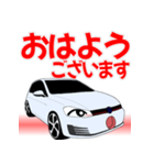 車 ヨーロッパ GT カー かっこいい（個別スタンプ：4）