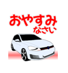 車 ヨーロッパ GT カー かっこいい（個別スタンプ：7）