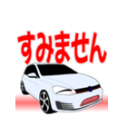 車 ヨーロッパ GT カー かっこいい（個別スタンプ：9）