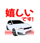 車 ヨーロッパ GT カー かっこいい（個別スタンプ：14）