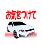 車 ヨーロッパ GT カー かっこいい（個別スタンプ：16）