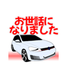 車 ヨーロッパ GT カー かっこいい（個別スタンプ：17）