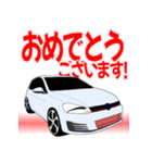 車 ヨーロッパ GT カー かっこいい（個別スタンプ：21）