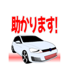 車 ヨーロッパ GT カー かっこいい（個別スタンプ：28）