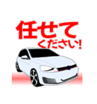 車 ヨーロッパ GT カー かっこいい（個別スタンプ：33）