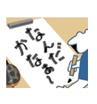 三線山羊ちゃんスピンオフ 別世界生活（個別スタンプ：8）