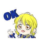 サンサ姫-毎日の絵文字（個別スタンプ：4）