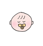 これは、赤ちゃんです（個別スタンプ：34）