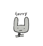 気力うさぎ（個別スタンプ：6）