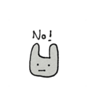 気力うさぎ（個別スタンプ：7）