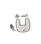 気力うさぎ（個別スタンプ：8）